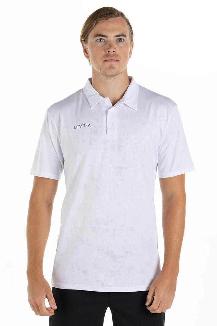 Golf Polo "Caligo" White