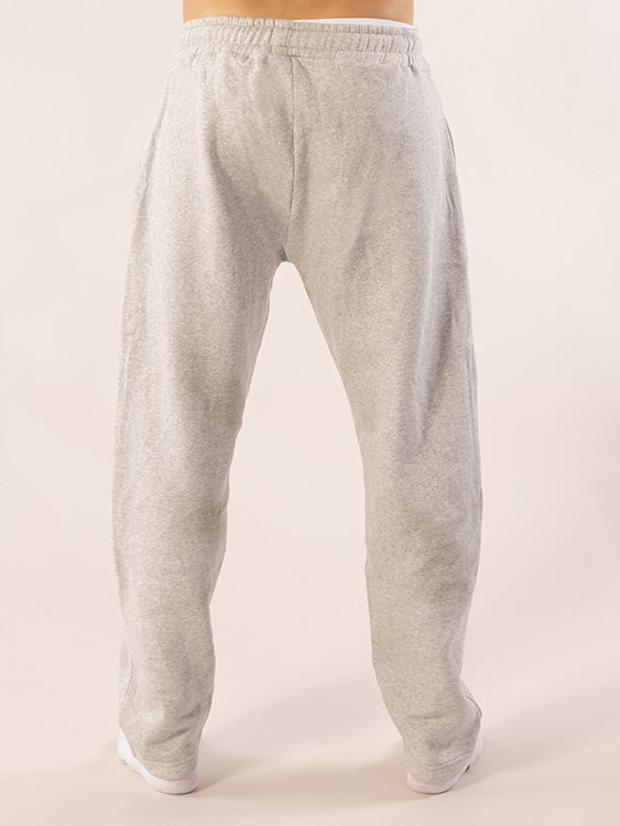 Grey Wide Comfy Pants back