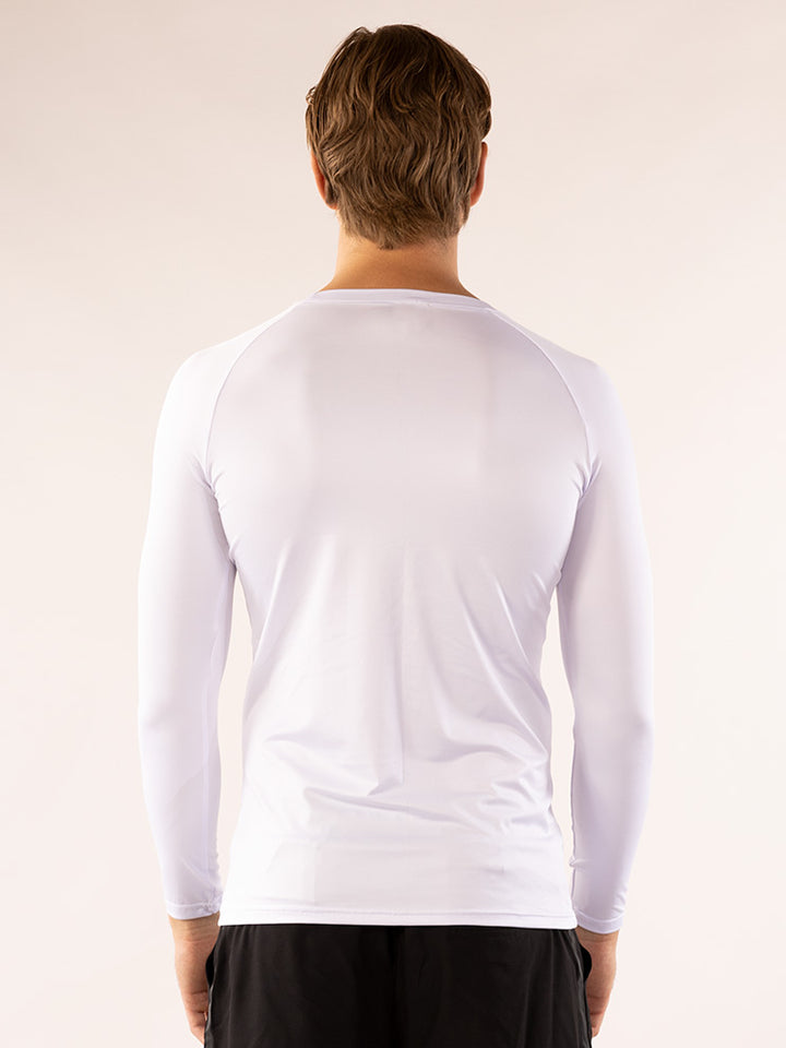 Long sleeve shirt Honu Back White