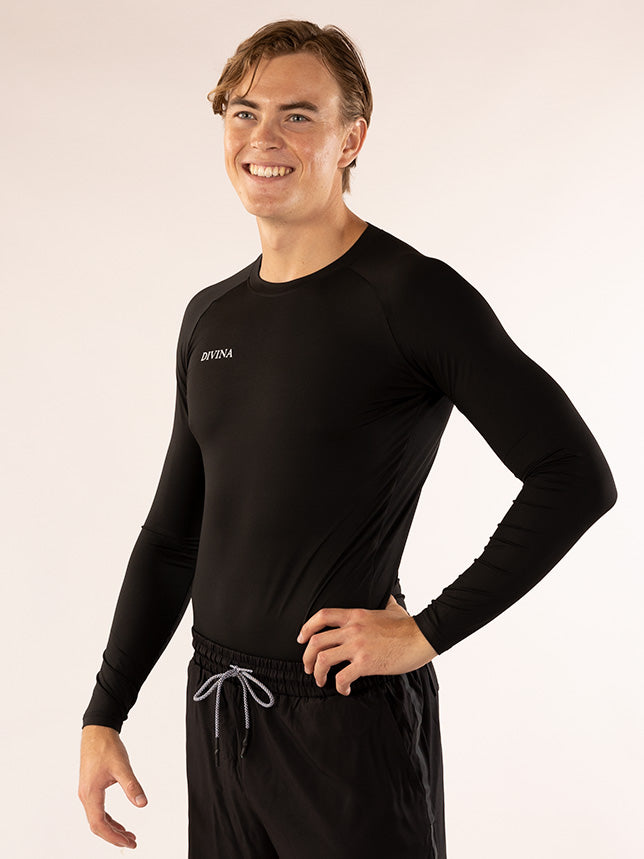 Long sleeve shirt Honu Side Black