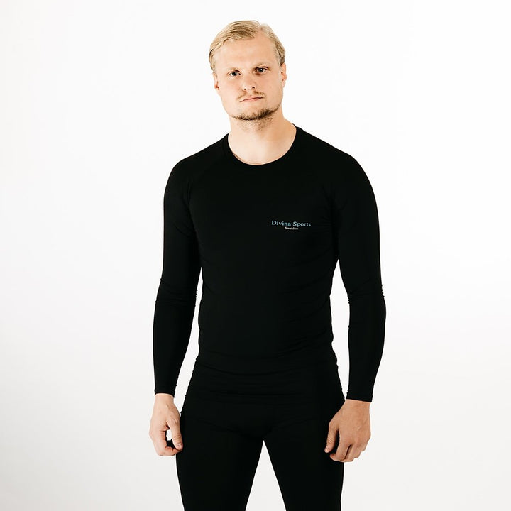 DIVINA compression long sleeve shirt front