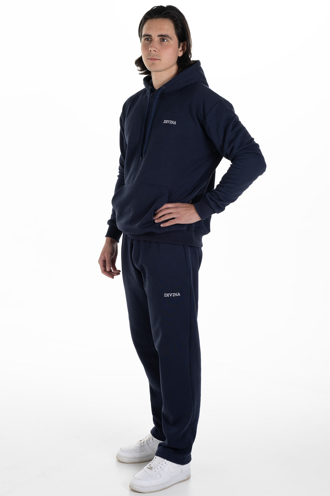 Wide Pants “Comfy” Navy – Men