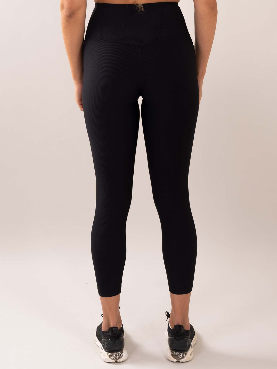 Ribbed seamless Mitis tights back