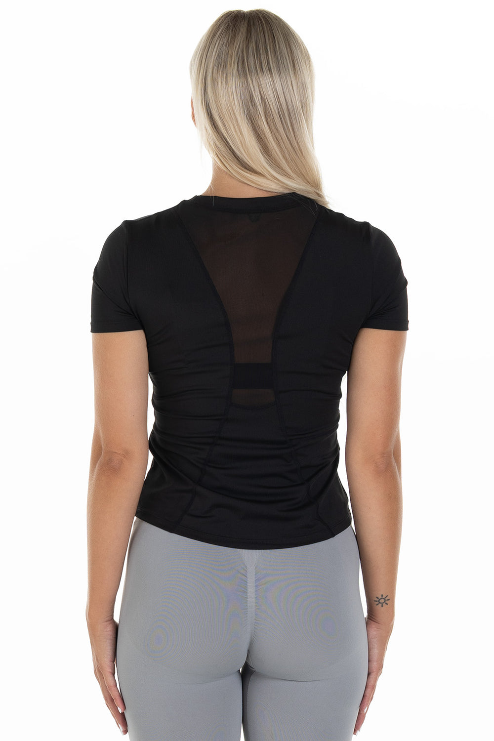 T-shirt Mundus Black Back