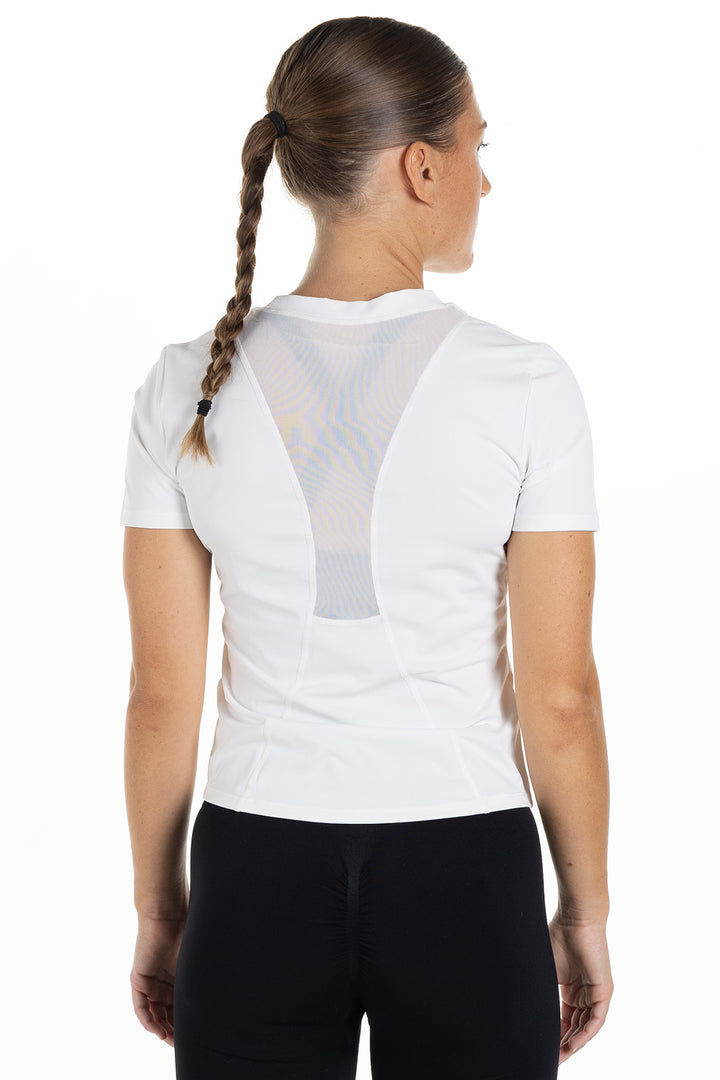T-shirt Mundus White Back