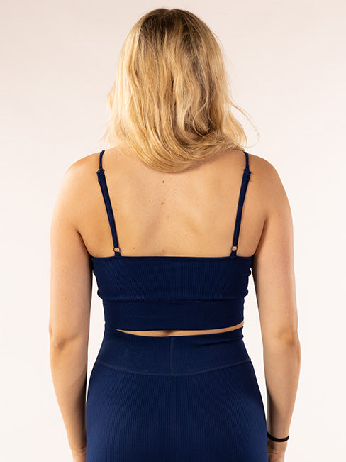  Ribbed Sports bra “Novi” Navy