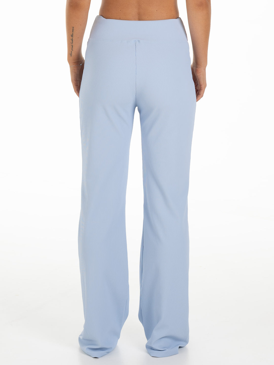 Ribbed Tights Palma Blue Back