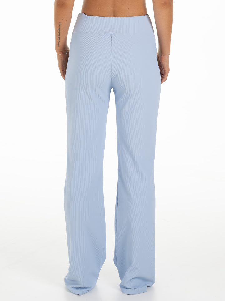 Ribbed Tights Palma Blue Back