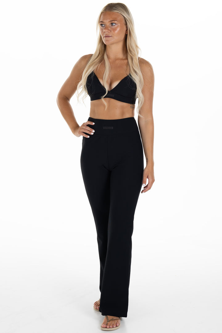 Ribbed Long set Palma Black