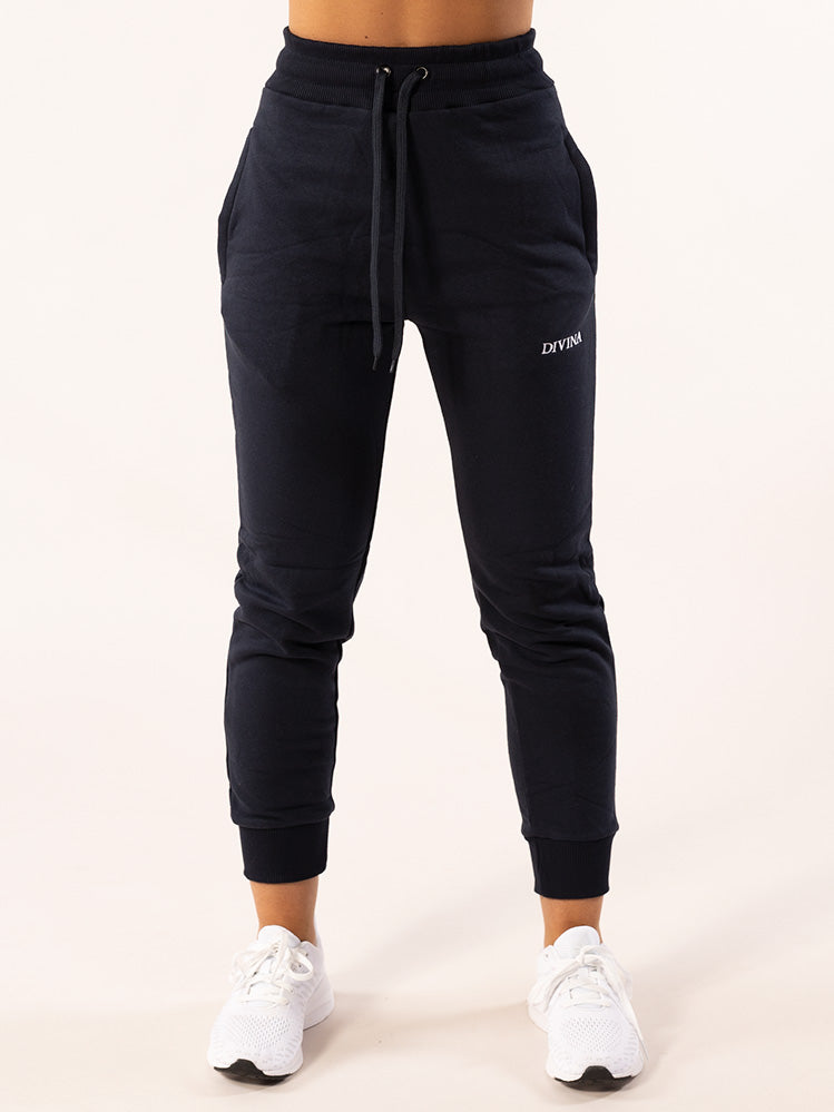 Comfy Pants Navy Women front