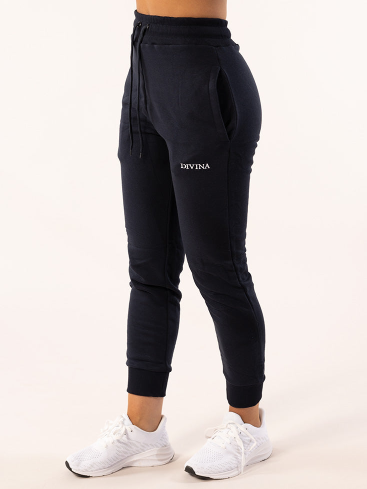 Comfy Pants Navy Women side