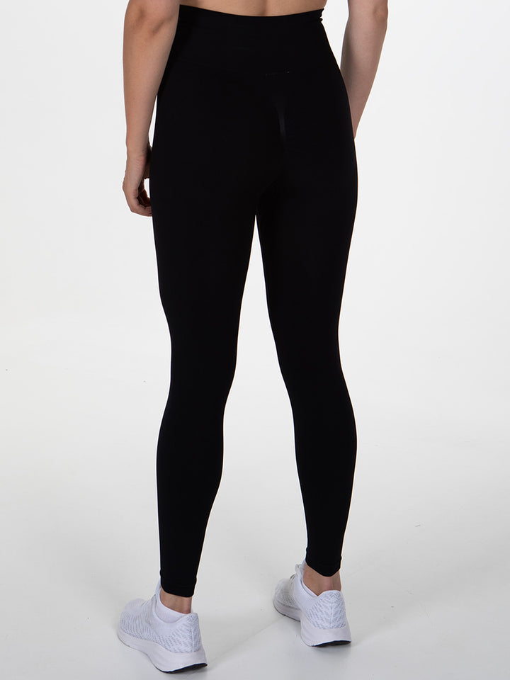 Prime Black Seamless Tights Side