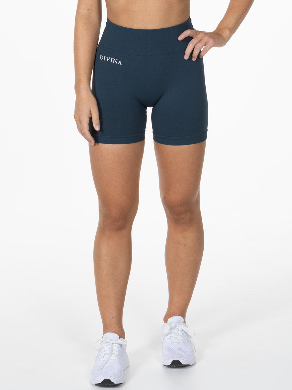 Seamless Shorts "Prime" Petrol Blue