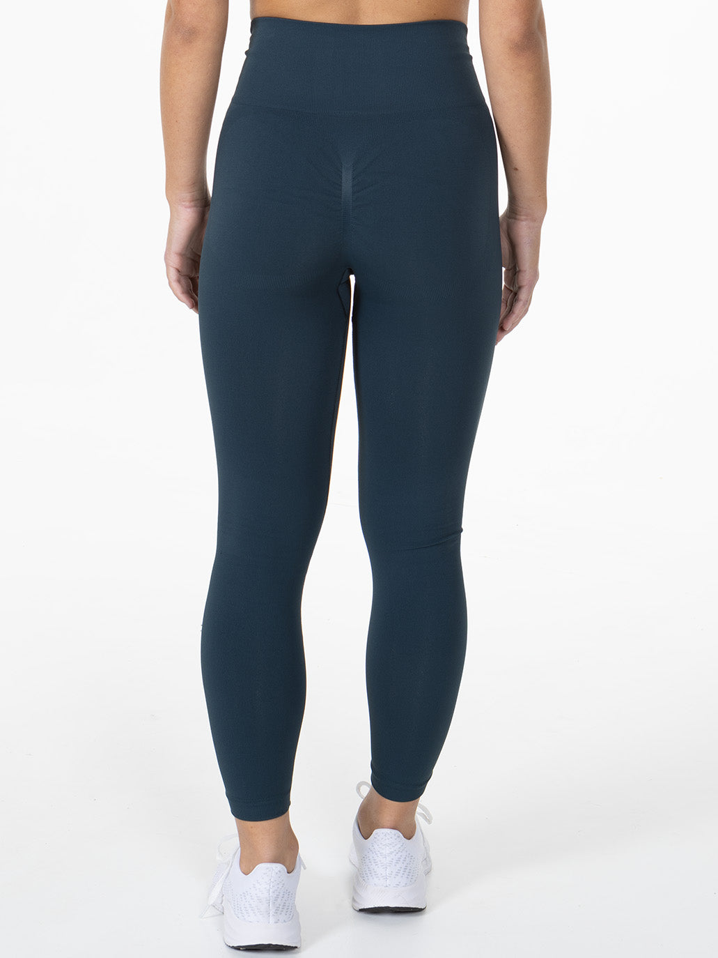 Seamless Tights "Prime" Petrol Blue