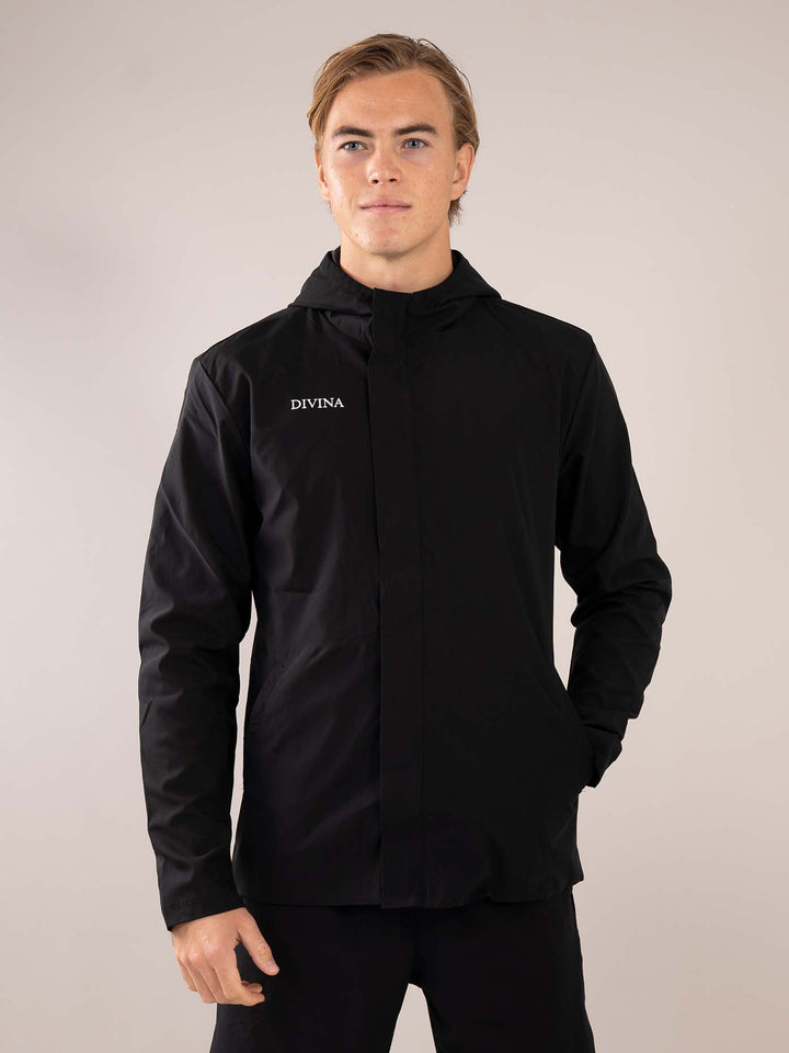 Wind jacket front