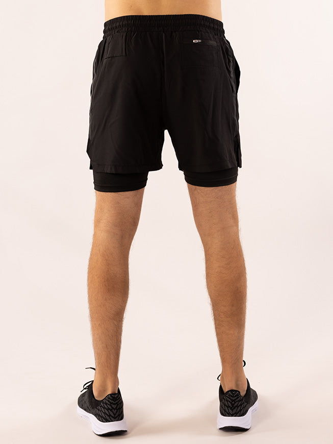 Shorts Ratio Black back