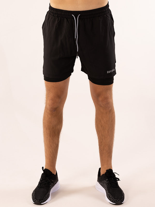 Shorts Ratio Black front