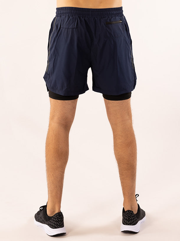 Shorts Ratio Navy back