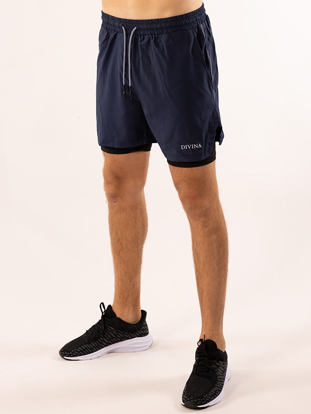 Shorts Ratio Navy side