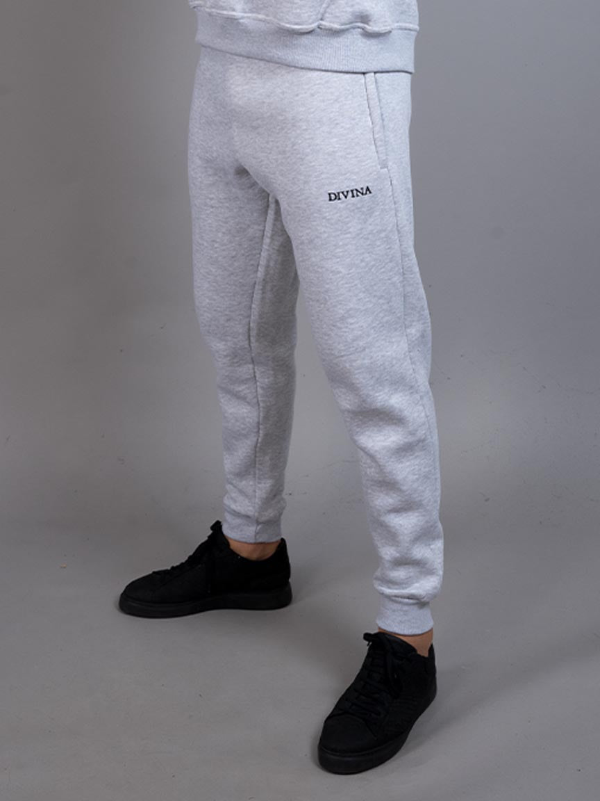 Mens Comfy pants grey side 2