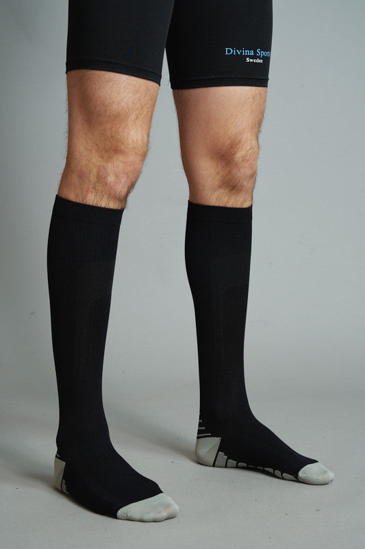 Compression socks Black side