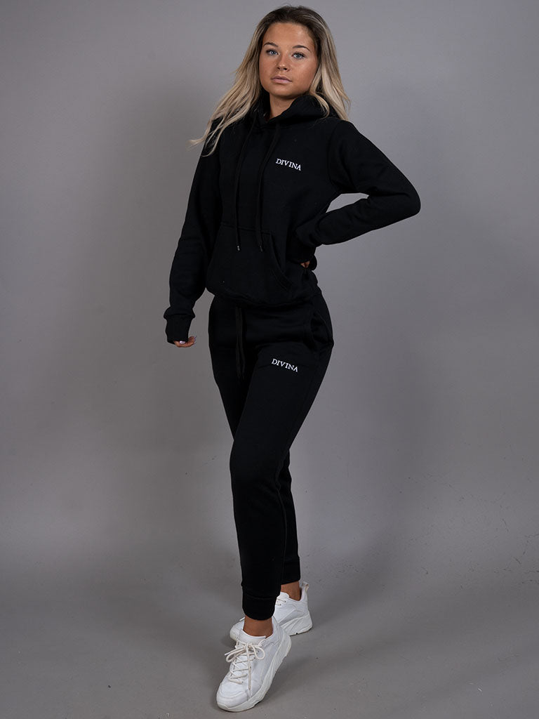 Womens set comfy black side