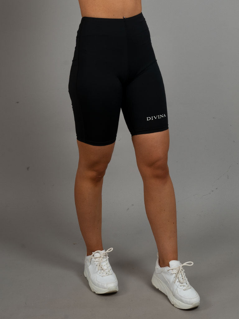 Biker shorts Active black side