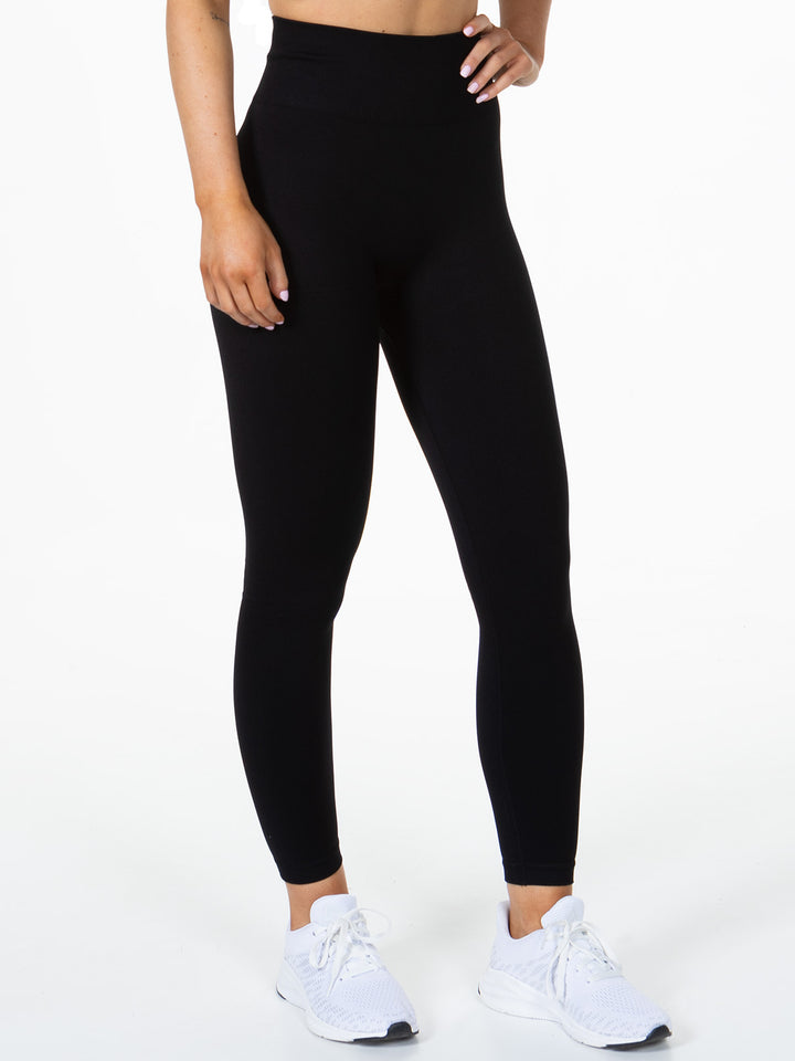 Signature Seamless Tights Side