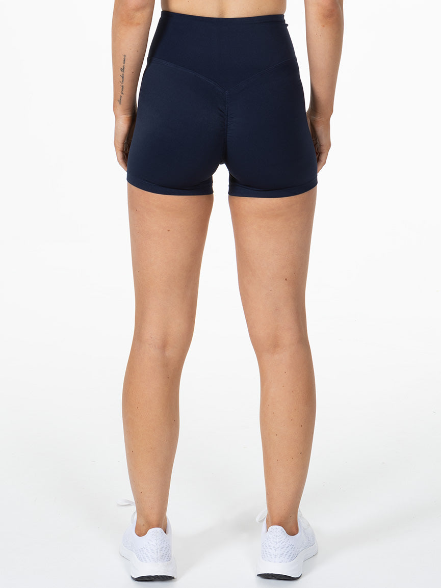 Valens Navy Shorts Back