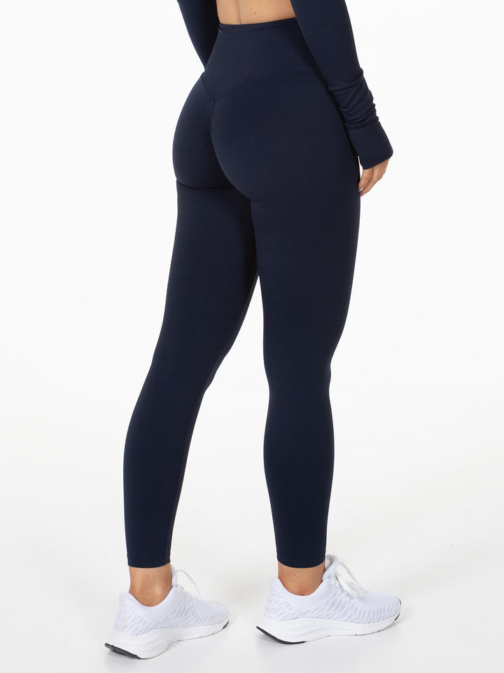 Valens Navy Tights Back-Side