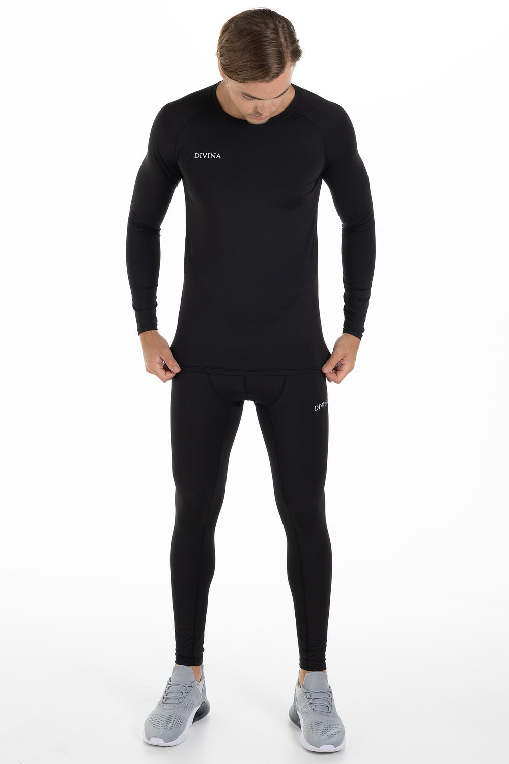 Compression Pants Valide Black Whole set