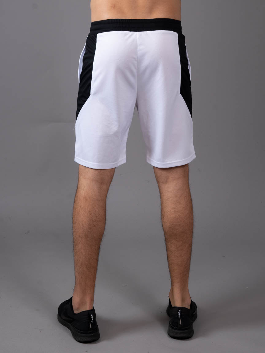 Shorts Combat White back