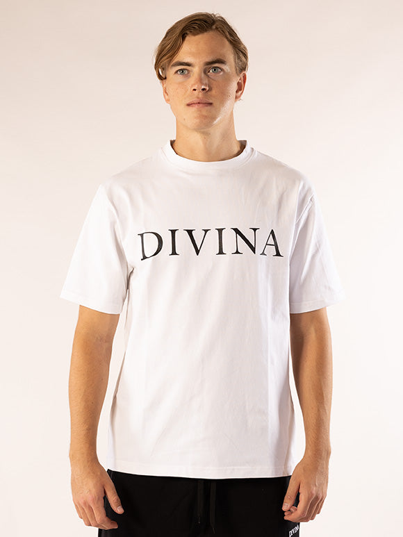 White T-shirt Big logo front