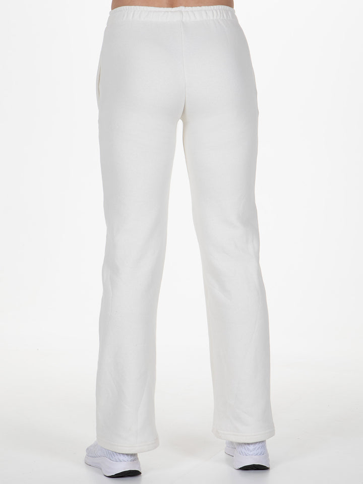 Wide Comfy Pants White Back