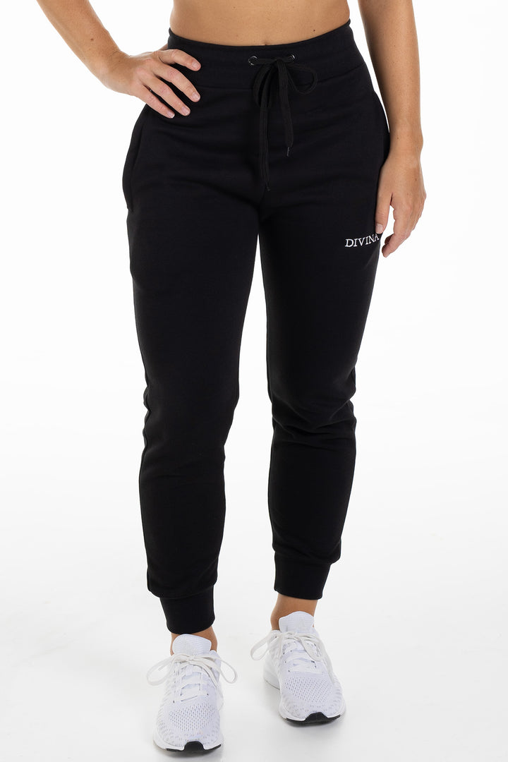 Byxor "Comfy" Black - Dam