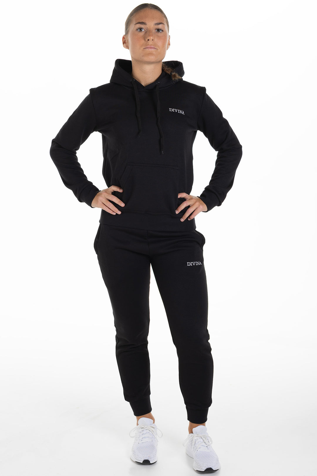 Byxor "Comfy" Black - Dam