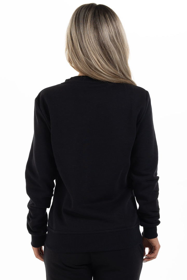 Sweatshirt Core Black Back - Women